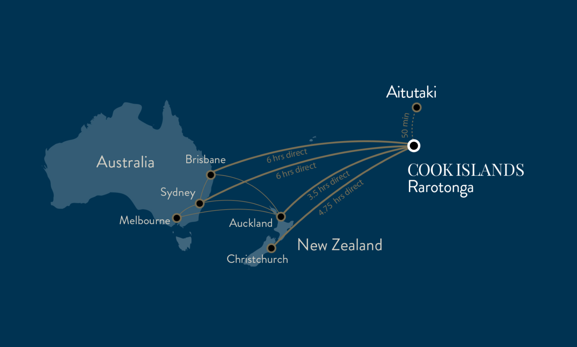 Australasia Cook Islands Map May 2026